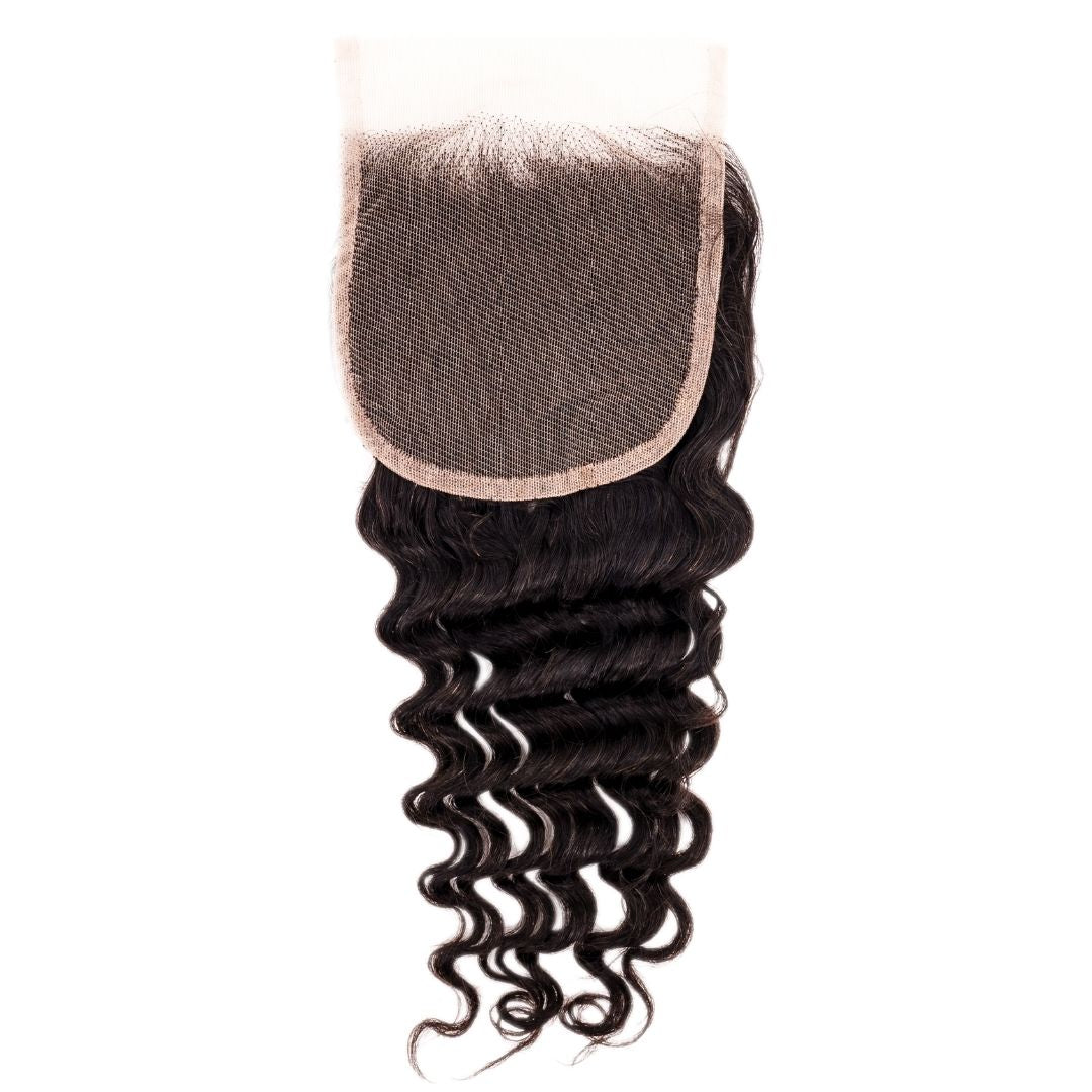 Brazilian Deep Wave 4x4 Closure