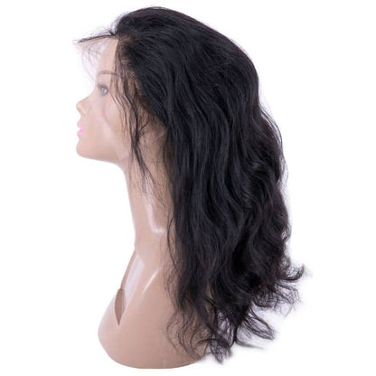 Raw Indian Wavy 13x4 Transparent Lace Front Wig