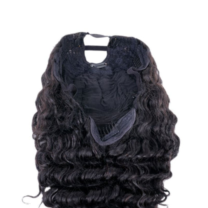 Brazilian Deep Wave U-Part Wig